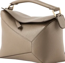 Handtasche 'Puzzle Edge Small' Taupe