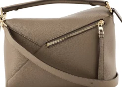 Handtasche 'Puzzle Edge Small' Taupe