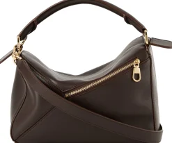 Handtasche 'Puzzle Featherlight Small' Dark Brownie