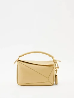 Handtasche 'Puzzle Featherlight' Dark Butter