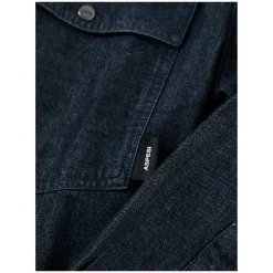 Hemd aus Baumwoll-Denim Dunkelblau