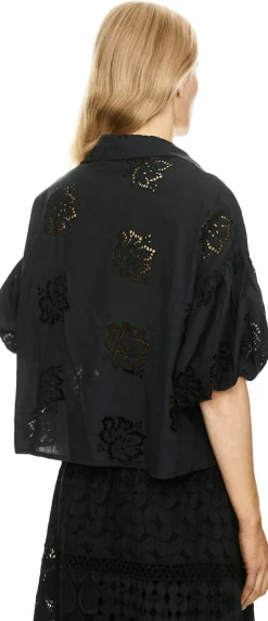 Hemdbluse 'Mentha' Schwarz