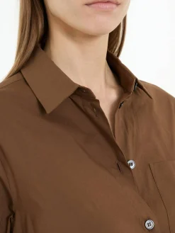 Hemdblusenkleid Braun