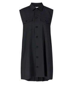 Hemdblusenkleid Schwarz