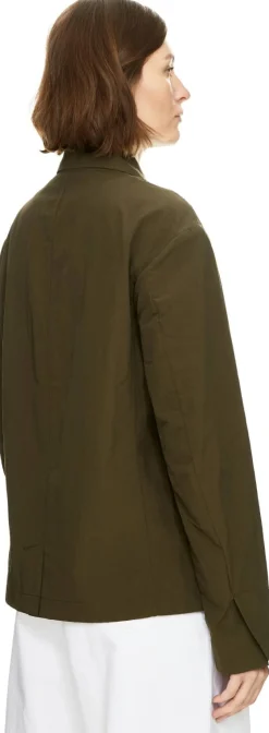 Hemdjacke 'Julian' Olivgrün