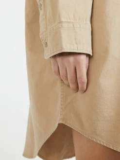 Hemdkleid Beige