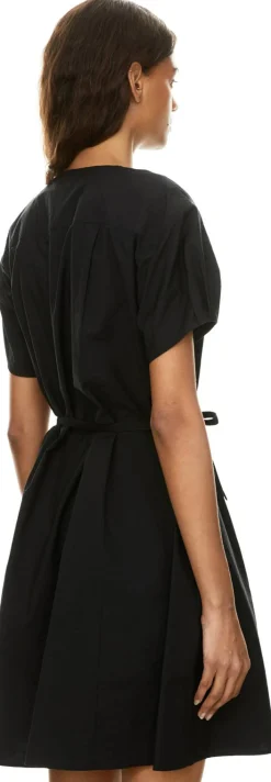Hemdkleid Paula's Ibiza aus Baumwolle Schwarz