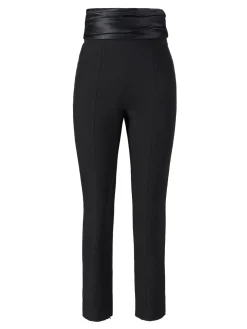 High-Rise-Hose 'Lenro' Schwarz