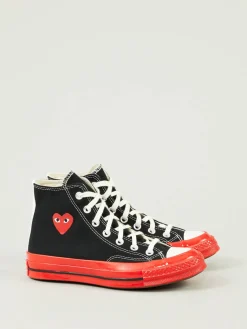High-Top-Sneaker 'Chuck Taylor '70' Schwarz/Rot