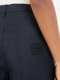 Hose aus Batavia Marineblau