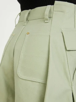 Hosenrock im Utility-Look 'Sacai x Carhartt' Khaki