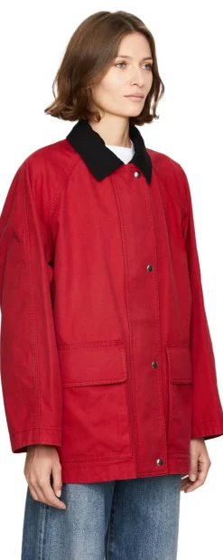 Jacke 'Elodianna' Rot