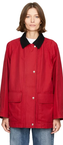 Jacke 'Elodianna' Rot