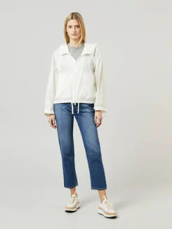 Jacke 'Globe' Weiß