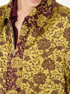 Jacquard-Blousonjacke 'Vurano' Ocra