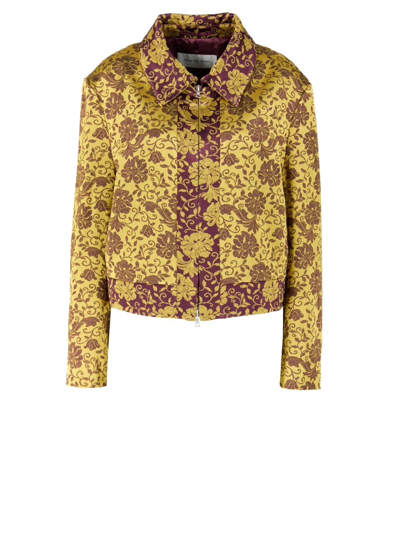 Jacquard-Blousonjacke 'Vurano' Ocra