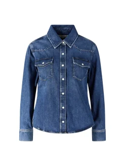 Jeanshemd 'The Classic' Mittelblau