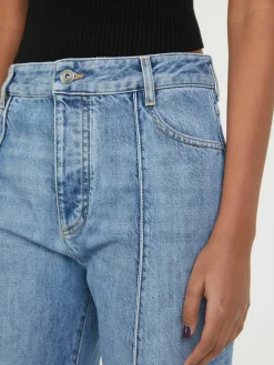 Jeans in Vintage-Indigo Blau
