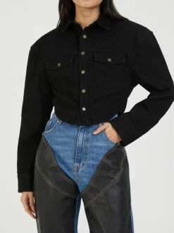 Jeansjacke 'Bianca' Schwarz