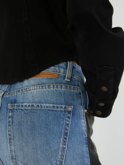 Jeansjacke 'Bianca' Schwarz