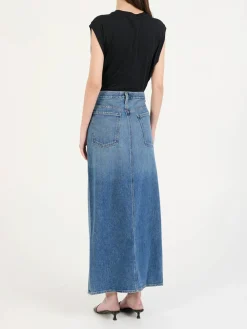 Jeansrock 'Leif' Mittelblau
