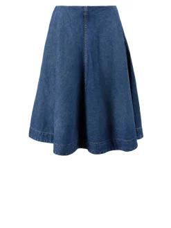 Jeansrock 'Renta' Mittelblau