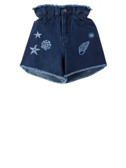 Jeansshorts 'Lagoon' Marineblau