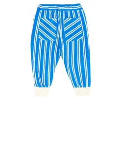 Jogginghose Blau/Weiß
