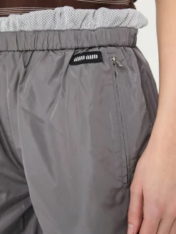 Jogginghose mit Logo Patch Grau