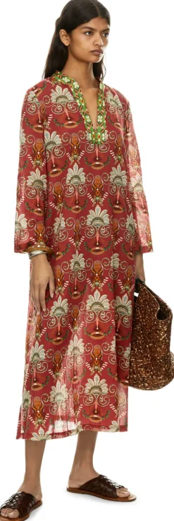 Kaftan 'Giada' Rot