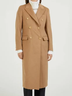 Kamelhaar-Mantel 'The Cindy' Beige