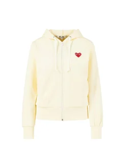 Kapuzenjacke 'Play Zip' Gelb