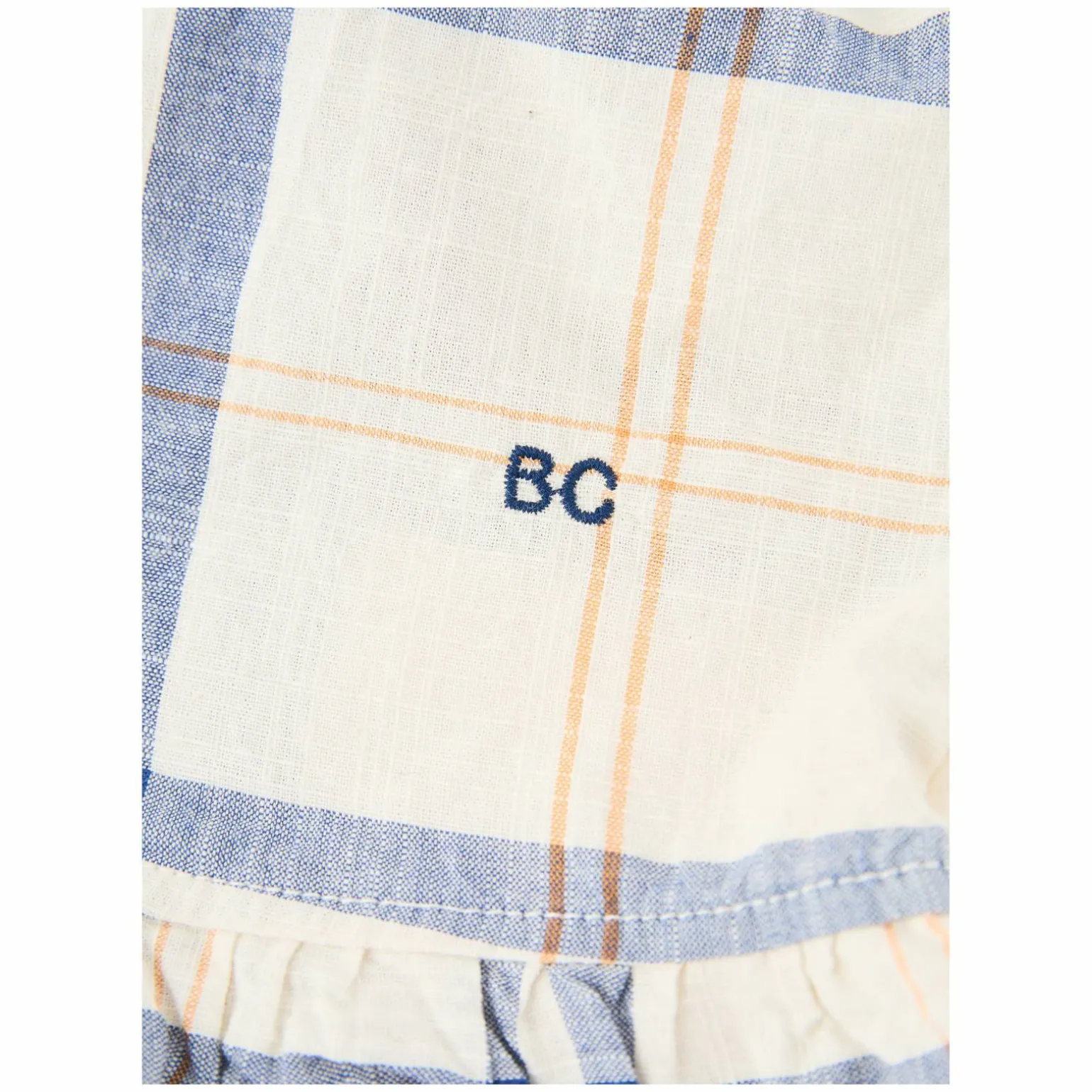 Karierte Shorts 'Fun Tartan' Crème