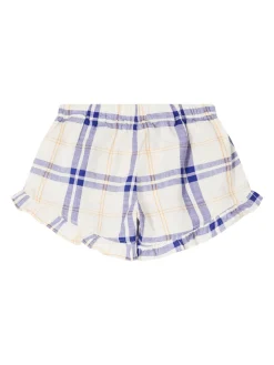 Karierte Shorts 'Fun Tartan' Crème