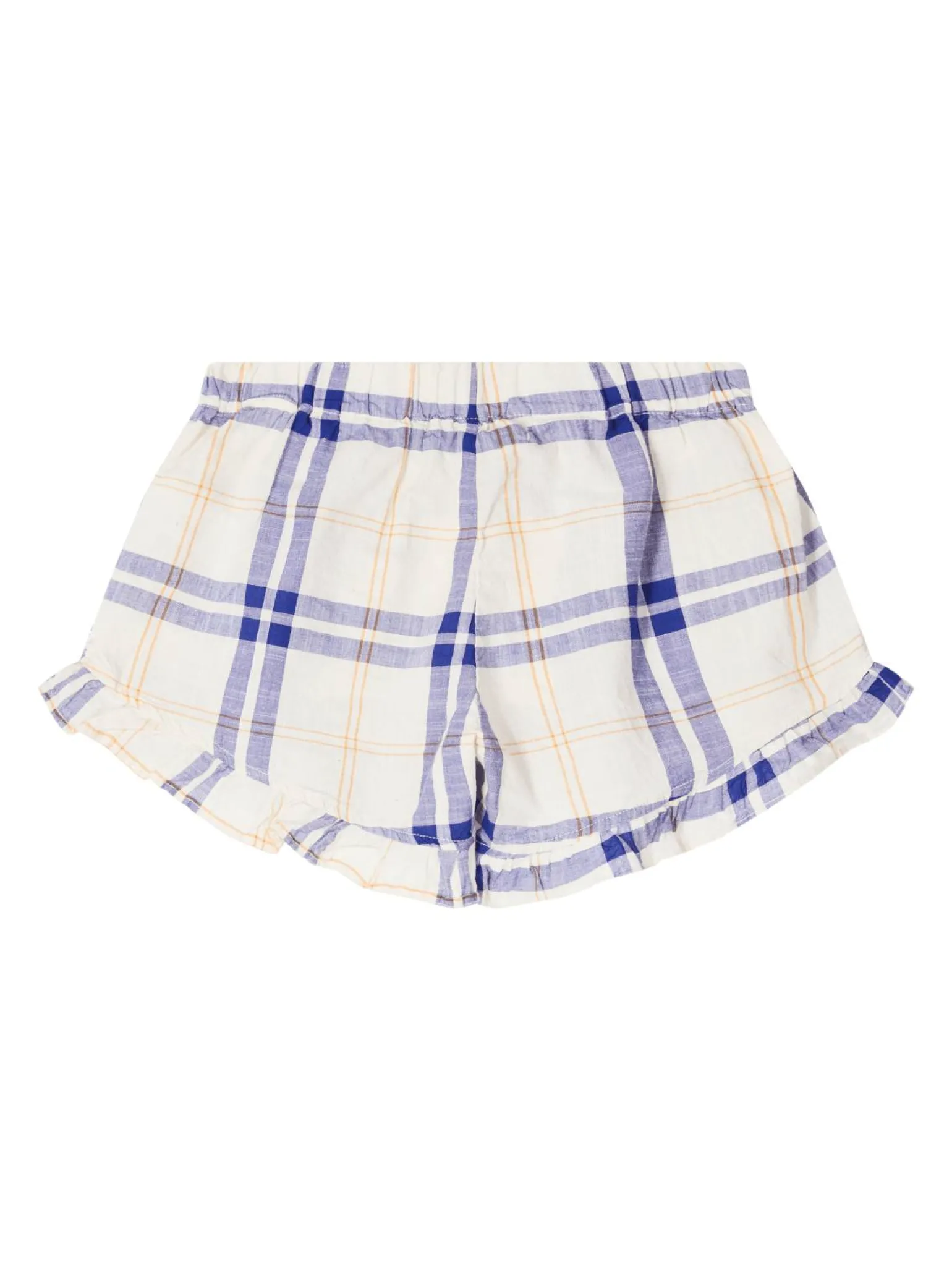 Karierte Shorts 'Fun Tartan' Crème