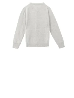 Kaschmir-Cardigan 'Mulle' Grau