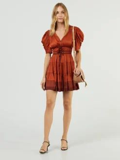 Kleid 'Azaria' Rot
