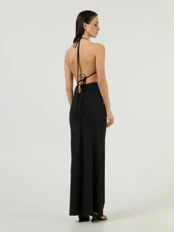 Kleid 'Displace Lycra Crystal' Schwarz