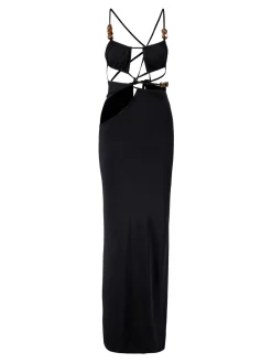 Kleid 'Displace Lycra Crystal' Schwarz