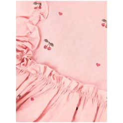 Kleid 'Evia Frill' Rosé