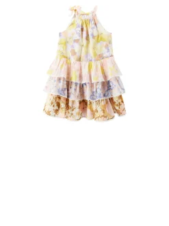 Kleid 'Pop Tiered Halter' Multi