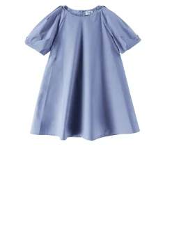 Kleid Taubenblau