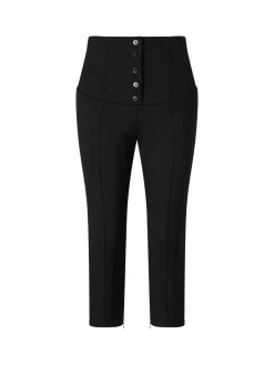 Korsett-Caprihose 'Le Pantalon Arlesien' Schwarz
