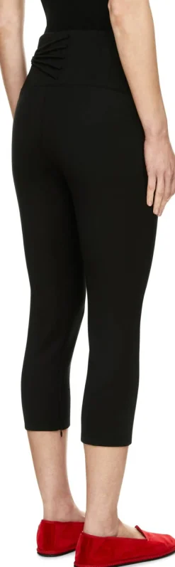 Korsett-Caprihose 'Le Pantalon Arlesien' Schwarz