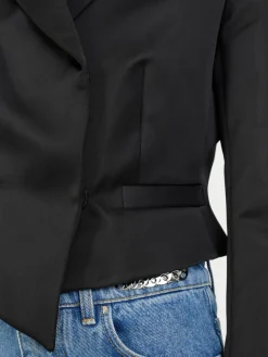 Kurzer Blazer Schwarz
