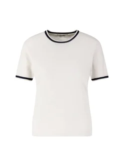 Kurzärmeliger Wollpullover 'Autore' Crème