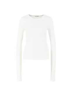 Langarmshirt Crème