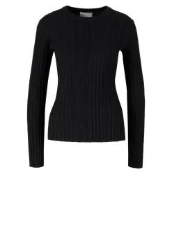 Langarmshirt 'Elsa' Schwarz