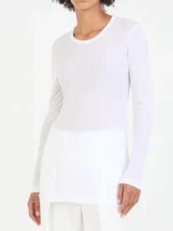 Langarmshirt 'Morton' Weiß