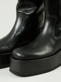 Lederboots 'ROSIE 23' Schwarz
